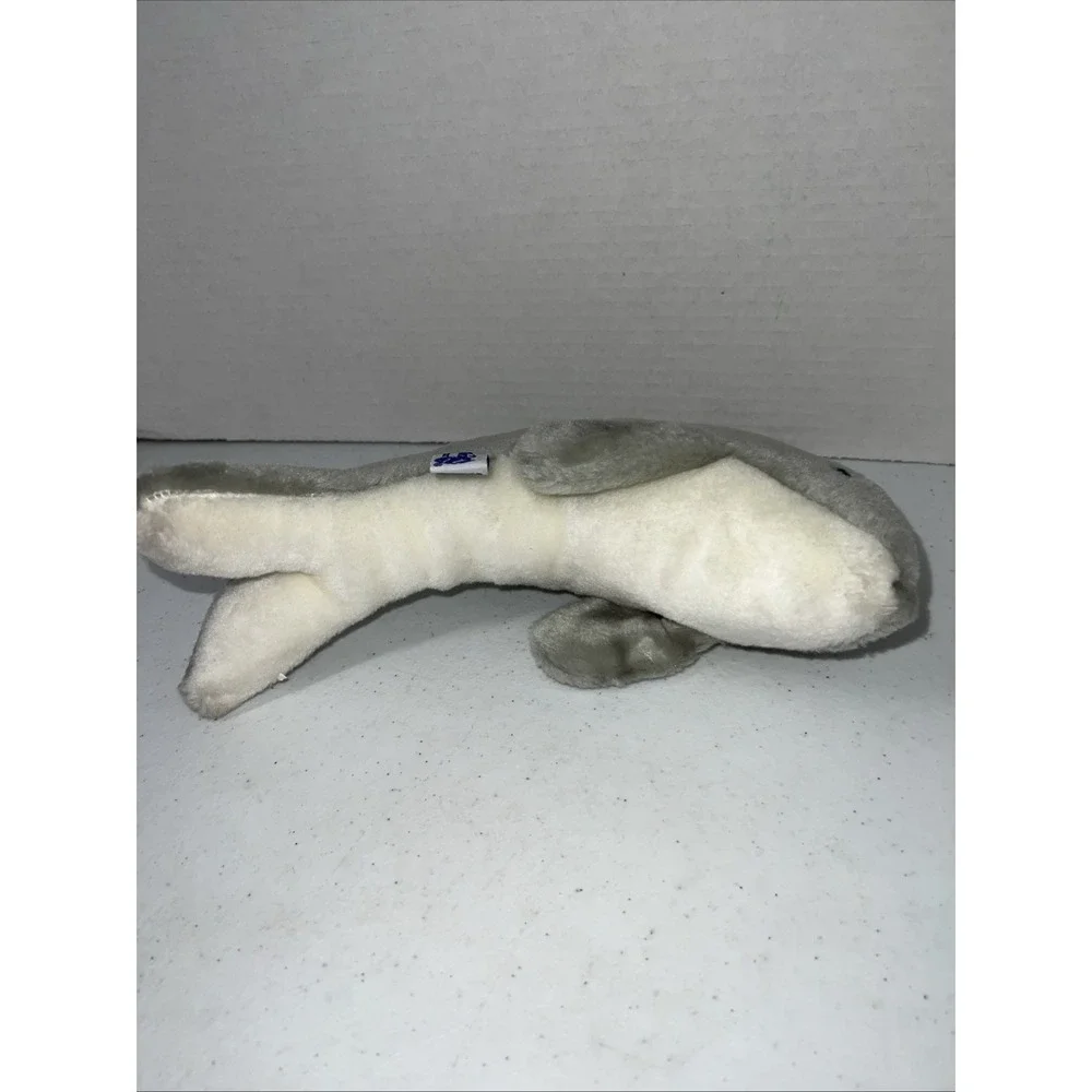 Vintage 1988 Sea World Bottle Nose DOLPHIN Nautical Stuffed Animal 9